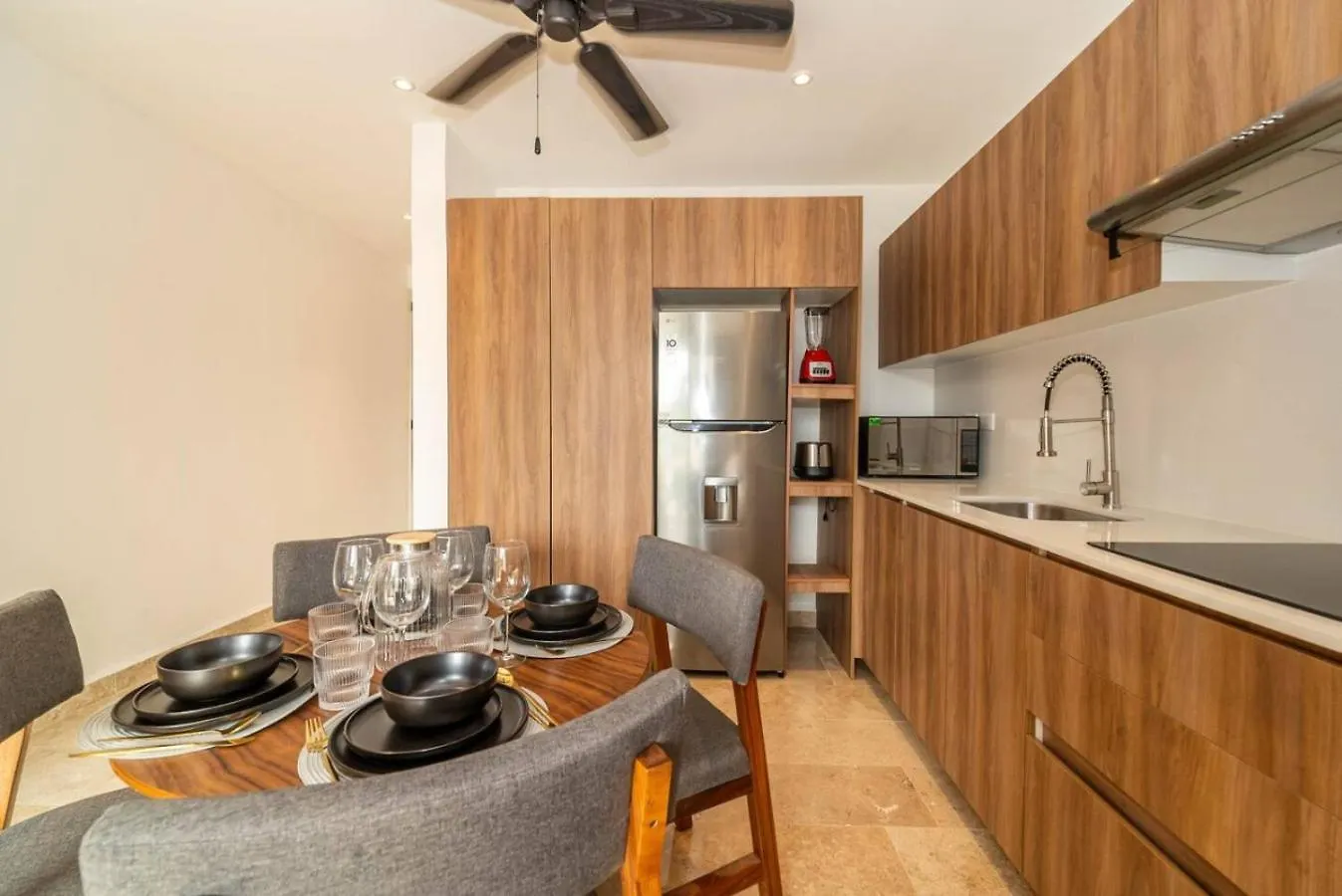 King Studio With Balcony, Rooftop Pool In Trendy Aldea Zama Tulum Holiday home