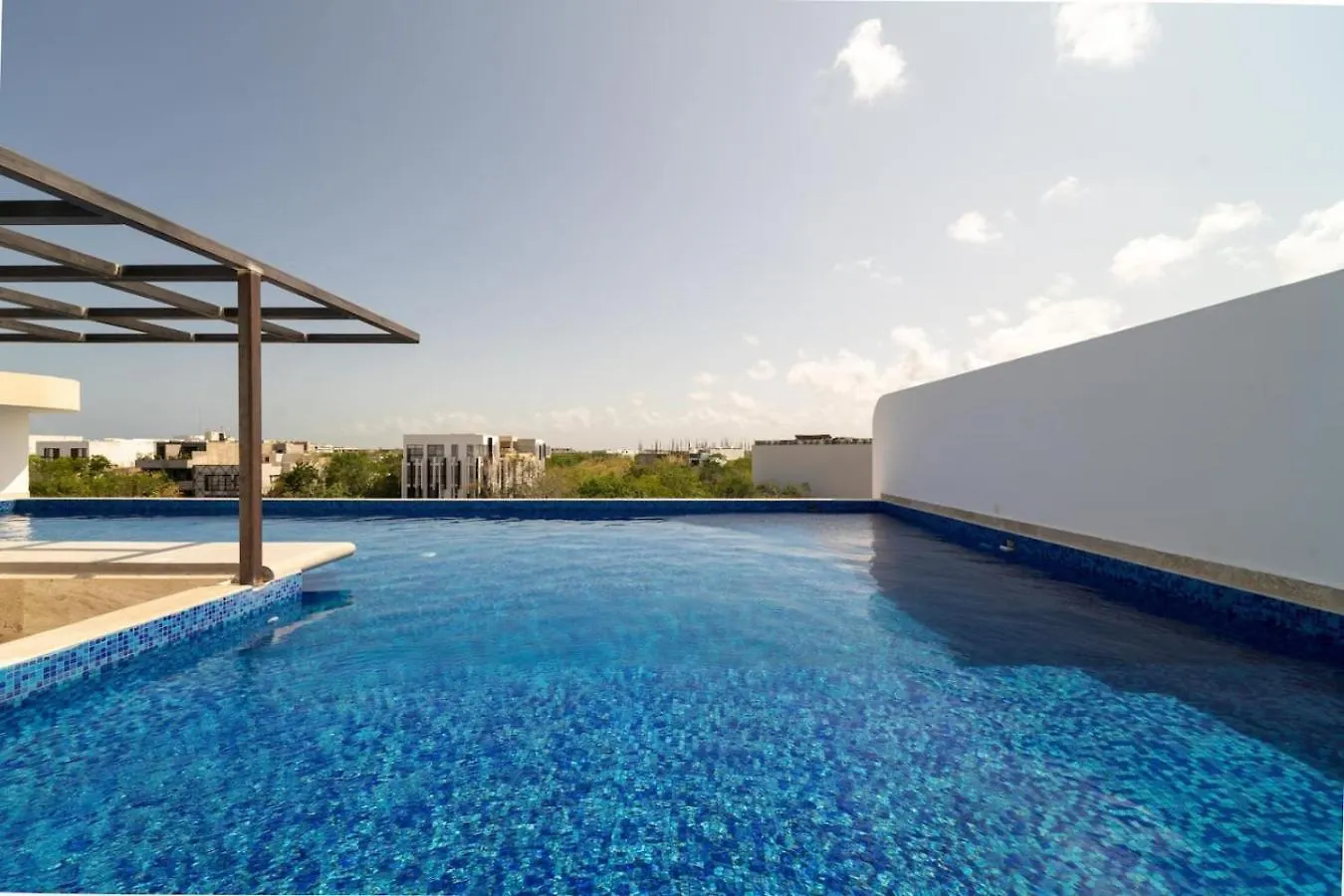 King Studio With Balcony, Rooftop Pool In Trendy Aldea Zama Tulum 0*,