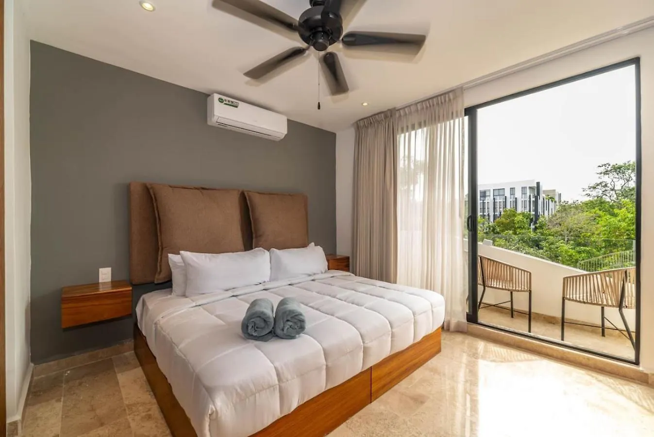 King Studio With Balcony, Rooftop Pool In Trendy Aldea Zama Tulum